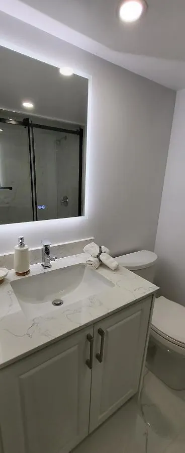 Queen Bedroom With Private Washroom Near 401, 404, Dvp, Markham, North York, Free Parking Toronto Penzion